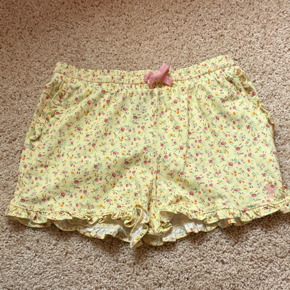 Ralph Lauren Floral Yellow girls Shorts
